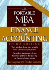 The Portable MBA in Finance and Accounting - Livingstone, John Leslie; Grossman, Theodore