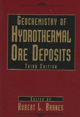 Chemistry of Hydrothermal Ore Deposits - Barnes, Hubert Lloyd