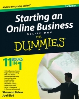 Starting an Online Business All-in-One Desk Reference For Dummies - Belew, Shannon; Elad, Joel