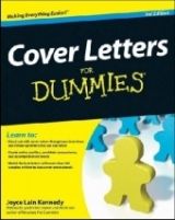 Cover Letters For Dummies - Kennedy, Joyce Lain