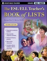 The ESL/ELL Teacher's Book of Lists - Kress, Jacqueline E.