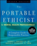 The Portable Ethicist for Mental Health Professionals, with HIPAA Update - Hartsell, Thomas L.; Bernstein, Barton E.