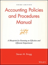 Accounting Policies and Procedures Manual - Bragg, Steven M.