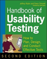 Handbook of Usability Testing - Rubin, Jeffrey; Chisnell, Dana