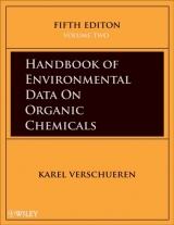 Handbook of Environmental Data on Organic Chemicals, 4 Volume Set - Verschueren, Karel