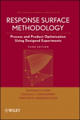 Response Surface Methodology - Myers, Raymond H.; Montgomery, Douglas C.; Anderson-Cook, Christine M.