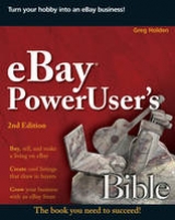 eBay PowerUser's Bible - Holden, Greg