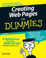 Creating Web Pages For Dummies - Smith, B.E.; Bebak, Arthur