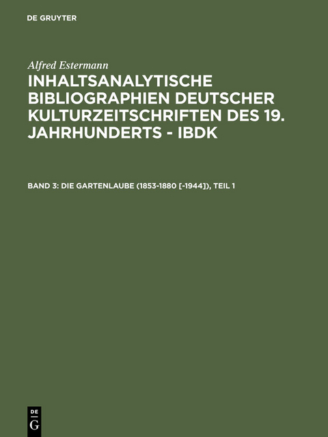 Die Gartenlaube (1853-1880 [-1944]) - 