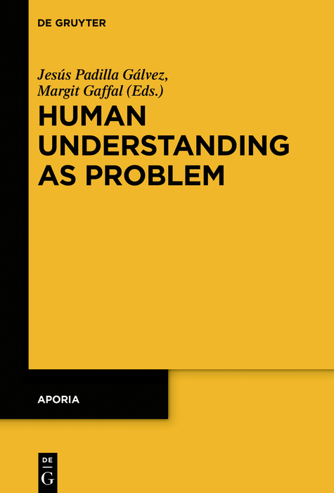 Human Understanding as Problem - 