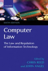 Computer Law - Reed, Chris; Angel, John