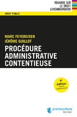 Procédure administrative contentieuse - Marc Feyereisen, Jérôme Guillot