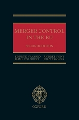 Merger Control in the EU - Navarro, Edurne; Font, Andres; Folguera, Jaime; Briones, Juan