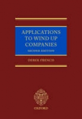 Applications to Wind Up Companies - French, Derek