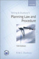 Telling and Duxbury's Planning Law and Procedure - Telling, A.E.; Duxbury, Robert