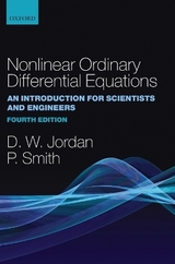 Nonlinear Ordinary Differential Equations - Jordan, Dominic; Smith, Peter