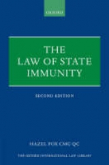 The Law of State Immunity - Fox, Hazel