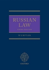 Russian Law - Butler, William