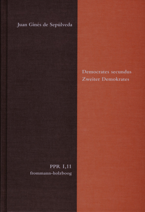 Democrates secundus. Zweiter Demokrates -  Juan Ginés de Sepúlveda