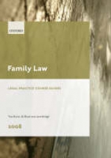 Family Law - Bond, Tina; Black, Jill M.; Bridge, Jane