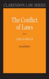 The Conflict of Laws - Briggs, Adrian