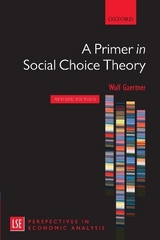 A Primer in Social Choice Theory - Gaertner, Wulf