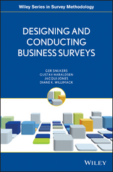 Designing and Conducting Business Surveys - Ger Snijkers, Gustav Haraldsen, Jacqui Jones, Diane Willimack