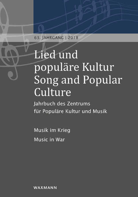 Lied und populäre Kultur / Song and Popular Culture 63 (2018) - 