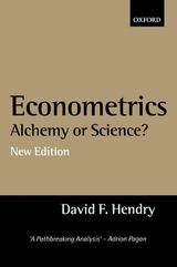 Econometrics: Alchemy or Science? - Hendry, David F.