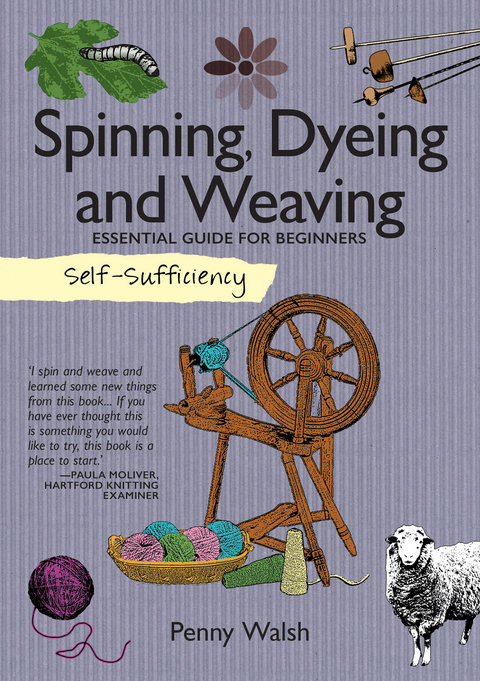 Spinning, Dyeing and Weaving -  Penny Walsh