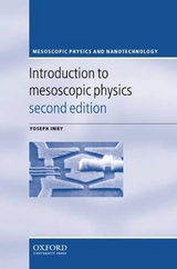 Introduction to Mesoscopic Physics - Imry, Yoseph