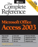 Microsoft Office Access 2003: The Complete Reference - Anderson, Virginia