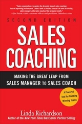 Sales Coaching: Making the Great Leap from Sales Manager to Sales Coach - Richardson, Linda