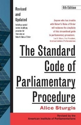 The Standard Code of Parliamentary Procedure - Sturgis, Alice