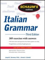 Schaum's Outline of Italian Grammar, Third Edition - Germano, Joseph; Schmitt, Conrad