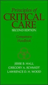 Principles of Critical Care Companion Handbook - Hall, Jesse B.; Schmidt, Gregory A.; Wood, Lawrence D. H.