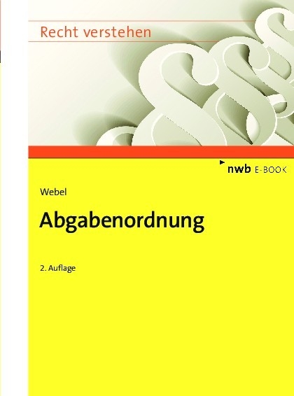 Abgabenordnung - Karsten Webel