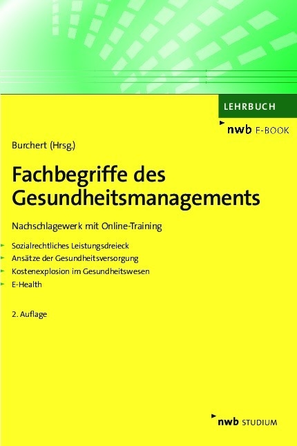 Fachbegriffe des Gesundheitsmanagements - Heiko Burchert