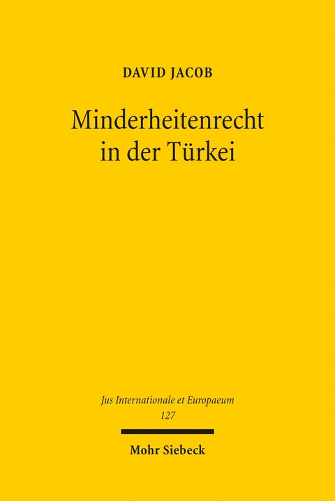 Minderheitenrecht in der Türkei -  David Jacob