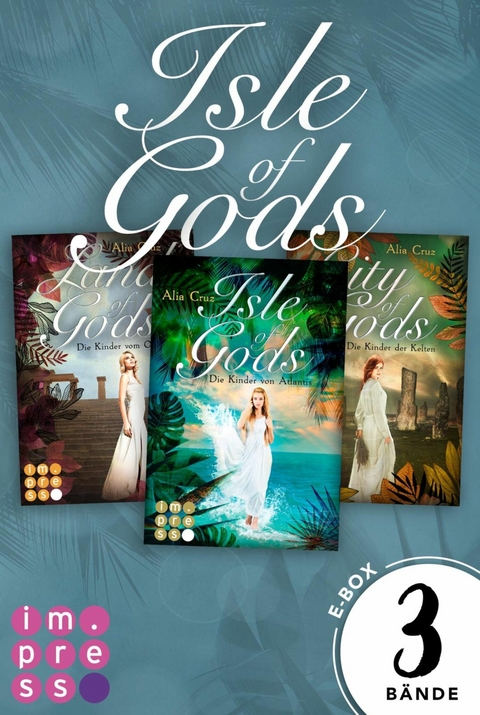 Gods: Alle Bände der Romantasy-Reihe in einer E-Box! -  Alia Cruz