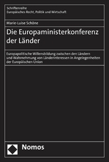 Die Europaministerkonferenz der Länder - Marie-Luise Schöne