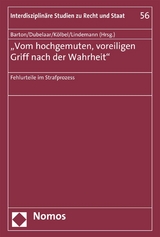 'Vom hochgemuten, voreiligen Griff nach der Wahrheit' - 