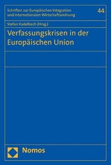 Verfassungskrisen in der Europäischen Union - 