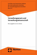 Verwaltungspraxis und Verwaltungswissenschaft - 