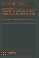 Gewährleistung der Möglichkeit internetbasierter Kommunikation - Markus Oermann