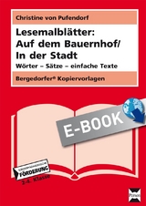 Lesemalblätter: Auf dem Bauernhof / In der Stadt - Christine von Pufendorf