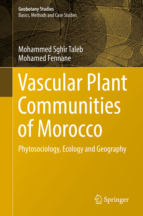 Vascular Plant Communities of Morocco - Mohammed Sghir Taleb, Mohamed Fennane