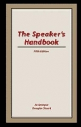 Speaker's Handbook - Sprague, Jo