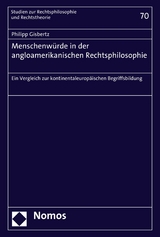 Menschenwürde in der angloamerikanischen Rechtsphilosophie - Philipp Gisbertz