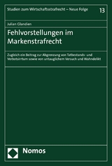 Fehlvorstellungen im Markenstrafrecht - Julian Glandien